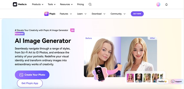 media.io image generator