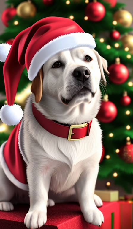 Media.io AI Wallpapger Generator: Christmas Trending Phone Wallpaper 