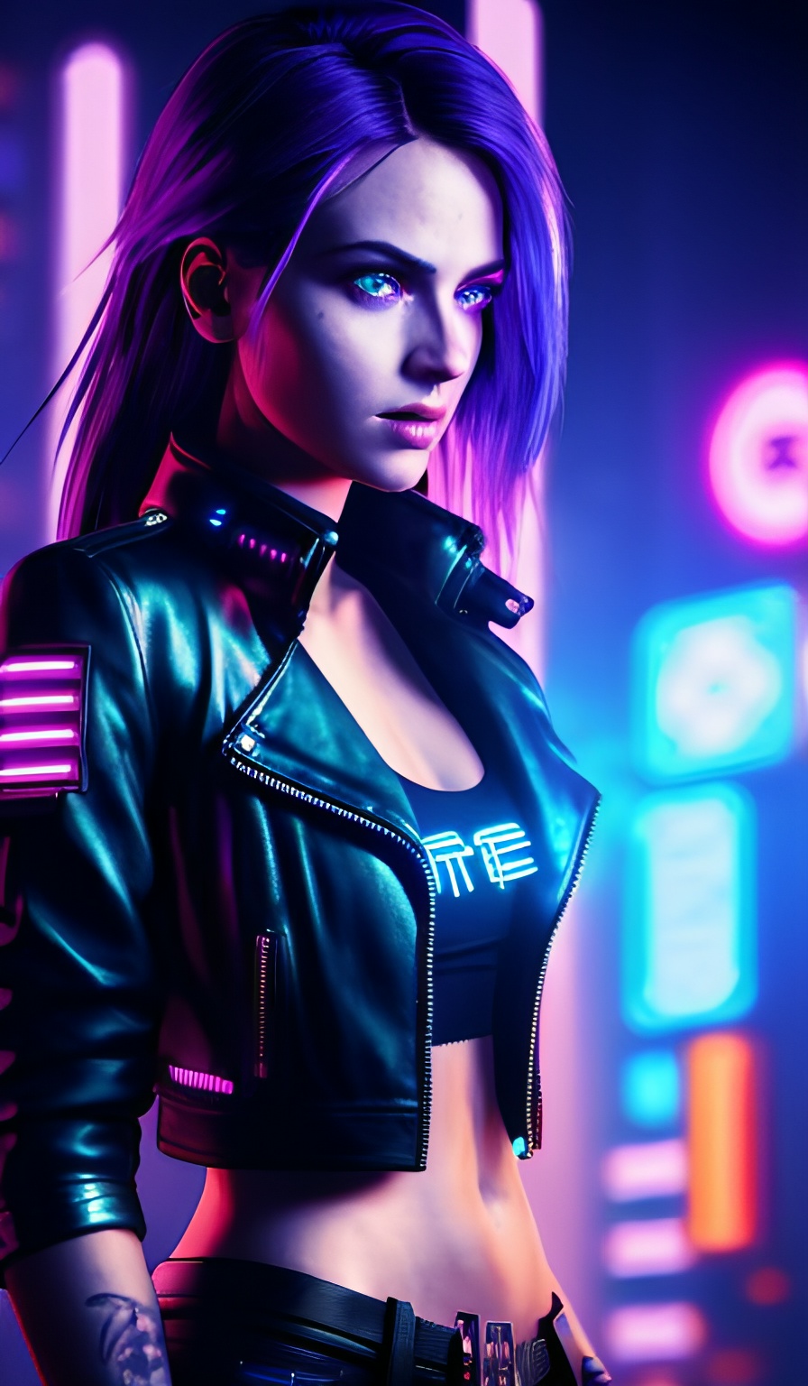 Media.io Online free Cyberpunk wallpaper images