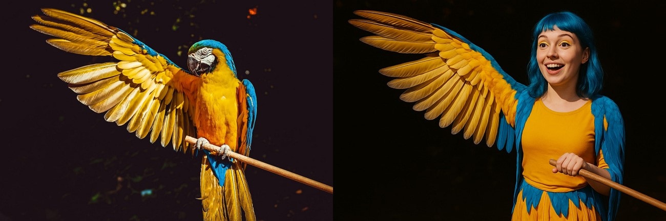 parrot into human with chatgpt