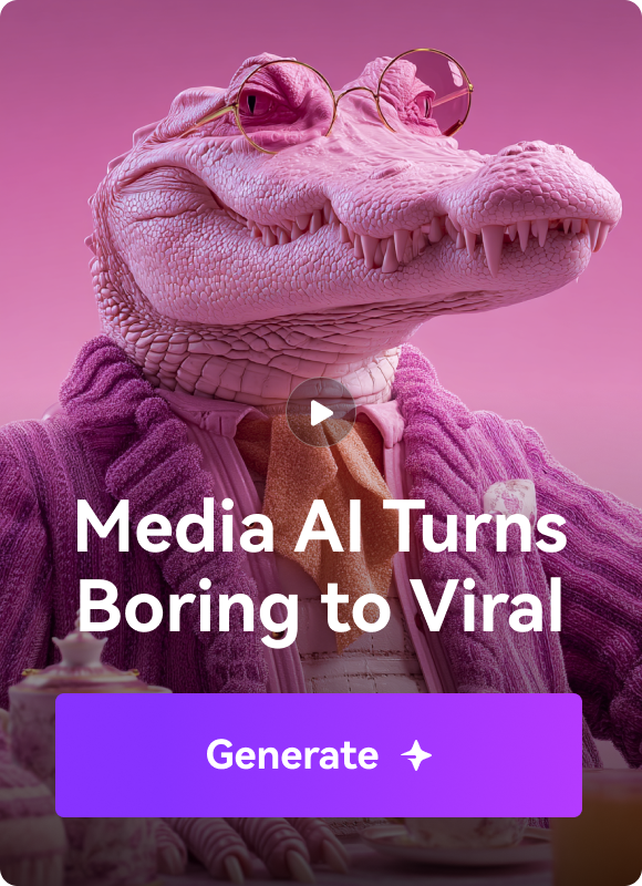 Media AI Turns Boring to Viral