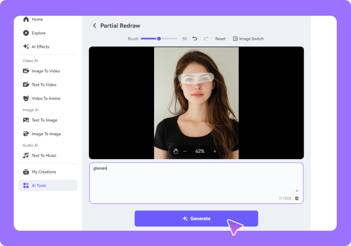 add glasses to photo