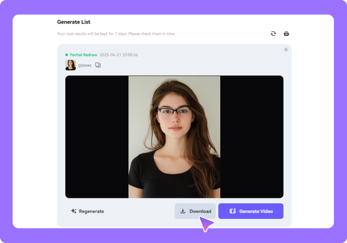 download photo with fake glasses